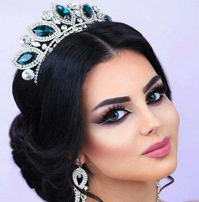 آرایش عربی عروس