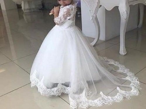 لباس عروس بچه گانه جدید