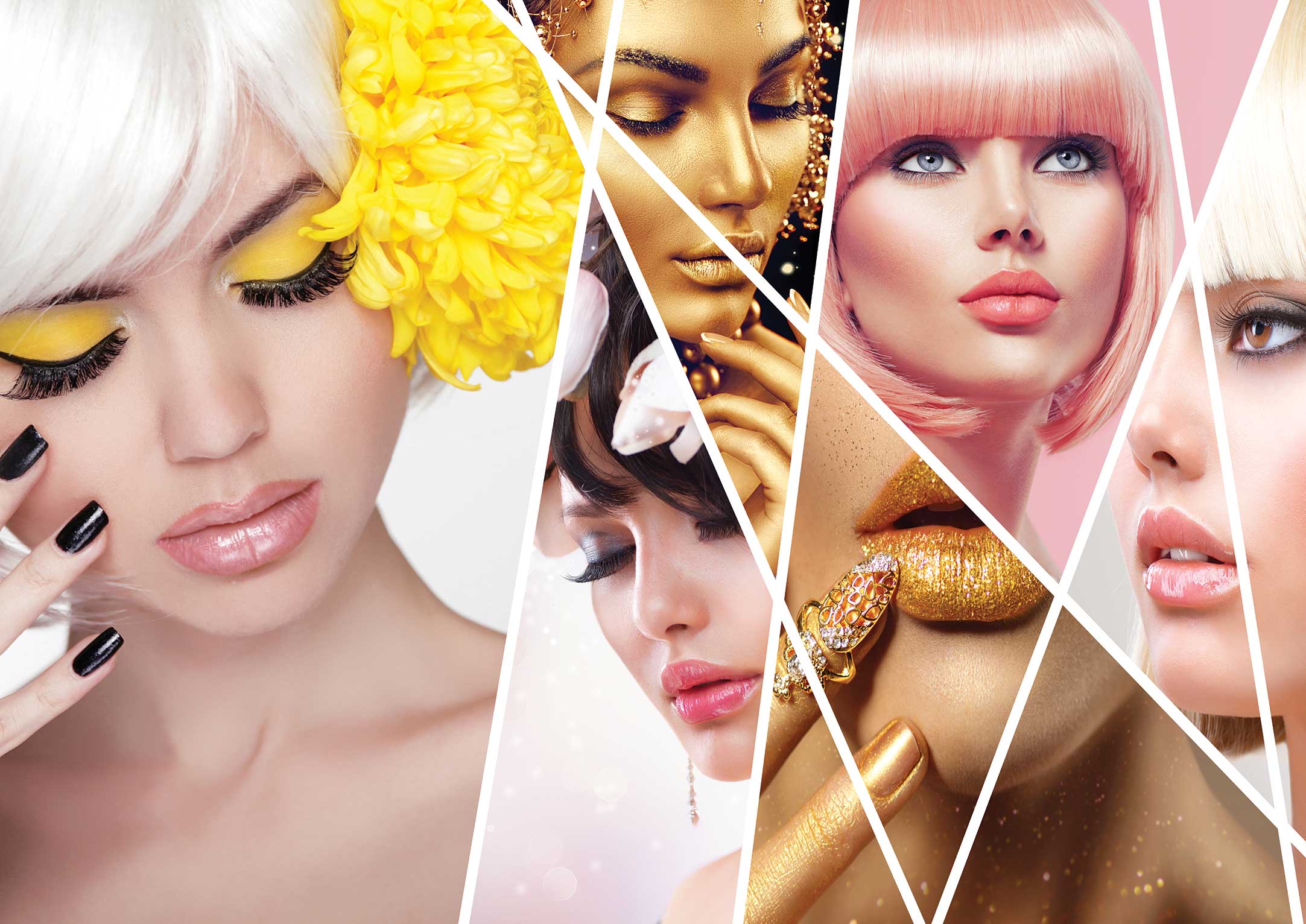 معرفی بهترین طرح های پوستر دیواری برای سالن زیبایی و آرایشگاه زنانه