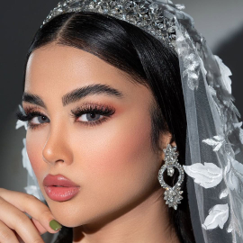 میکاپ عروس در سالن زیبایی الیدا