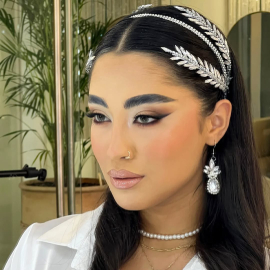 میکاپ اروپایی عروس در سالن زیبایی هـرا