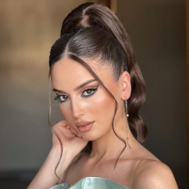 میکاپ شیک در سالن زیبایی مرجان غفاری