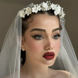 میکاپ مدرن برای عروس در سالن زیبایی پرستو