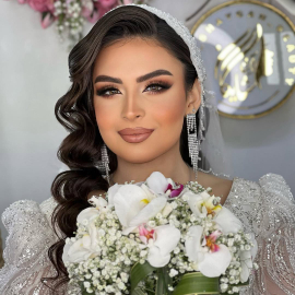 میکاپ عروس حرفه ای در سالن زیبایی آتنا شایگان