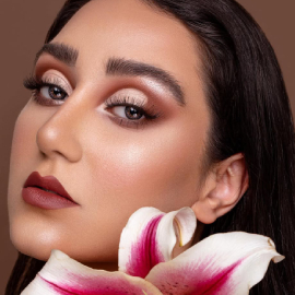 میکاپ حرفه ای در سالن زیبایی الهه یگانه