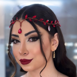 میکاپ حنابندان در سالن زیبایی شیما برزگر