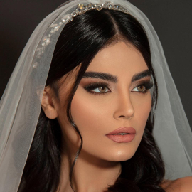 میکاپ عروس لاکچری در سالن زیبایی عقیق