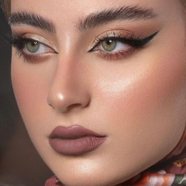 میکاپ موکایی در سالن زیبایی نگار بگلو