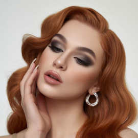 میکاپ اسموکی در سالن زیبایی پری ناز