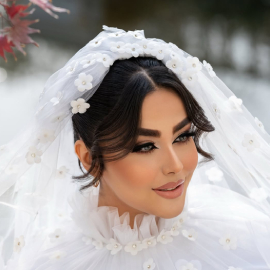 آرایش عروس زیبا در سالن زیبایی رادا