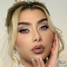 میکاپ عروس در سالن زیبایی رو در شمال تهران