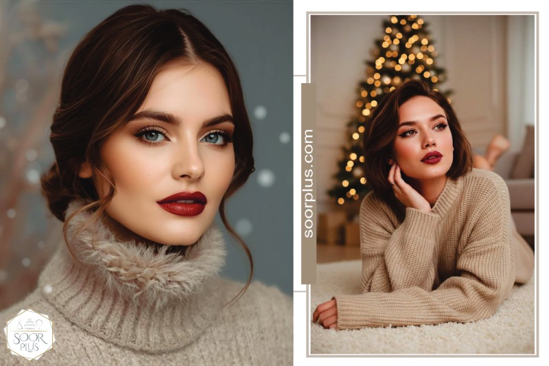 مراحل اصلی یک میکاپ زمستانی حرفهای