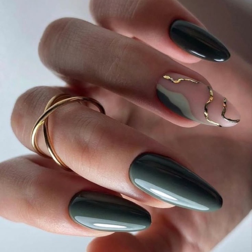 طراحی ناخن ژورنالی سالن زیبایی آوا