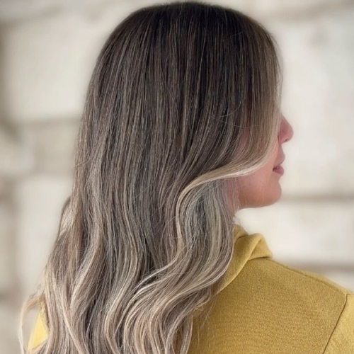 رنگ مو های آمبره در سالن زیبایی ساناز شهیر