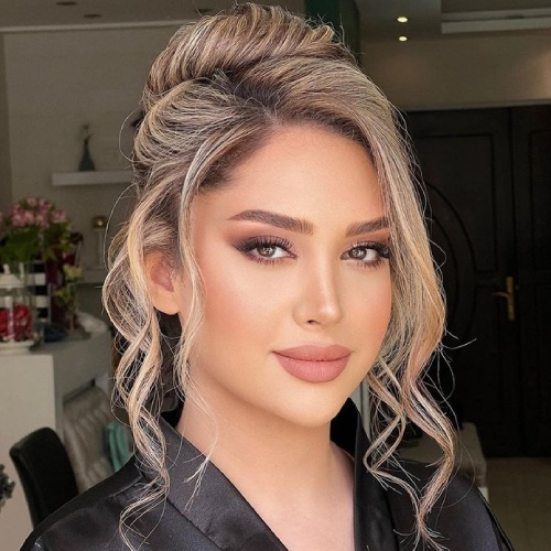 میکاپ شیک در سالن زیبایی ساناز شهیر