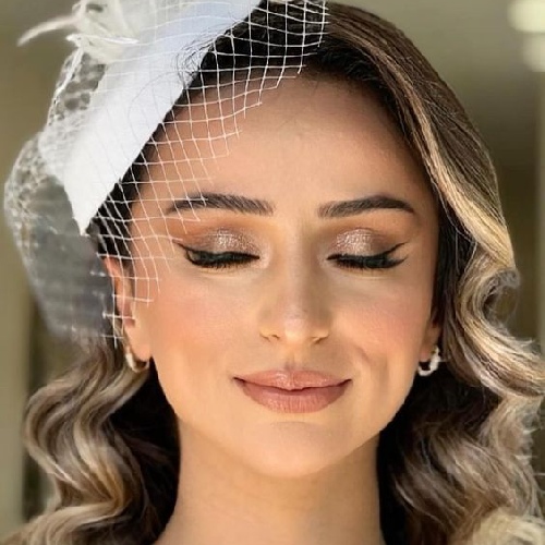 میکاپ عروس سالن زیبایی گیسیا