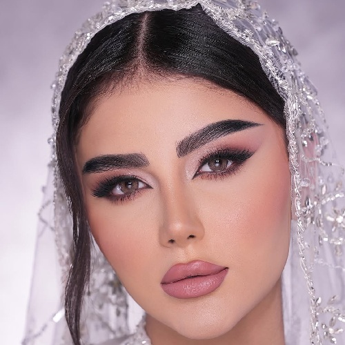 میکاپ عروس زیبا سالن زیبایی هاینا