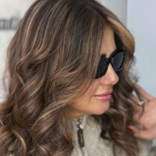 رنگ موی بدون دکلره سالن زیبایی مرجان رضالو